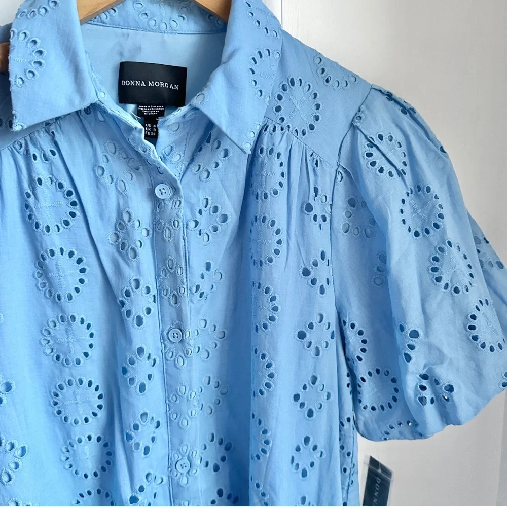 NWT Donna Morgan Eyelet Dress